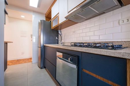 Sala/Cozinha de apartamento para alugar com 2 quartos, 64m² em Alto de Pinheiros, São Paulo