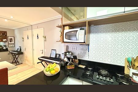 Cozinha de apartamento para alugar com 2 quartos, 59m² em Picanço, Guarulhos