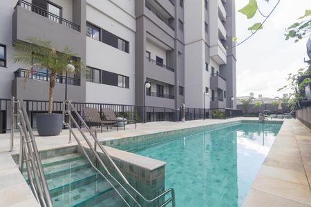 Piscina de kitnet/studio para alugar com 1 quarto, 28m² em Belenzinho, São Paulo