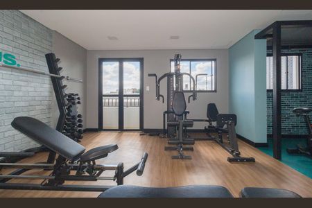 Studio para alugar com 28m², 1 quarto e sem vaga Studio para alugar com 28m², 1 quarto e sem vagaAcademia
