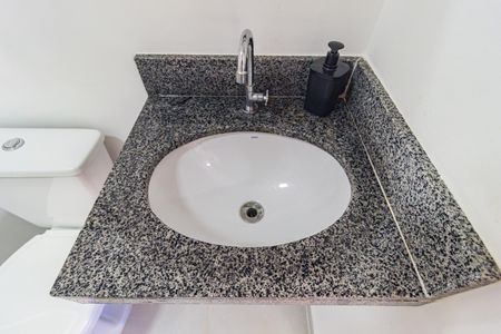 Studio para alugar com 28m², 1 quarto e sem vaga Studio para alugar com 28m², 1 quarto e sem vagaDetalhe - Banheiro