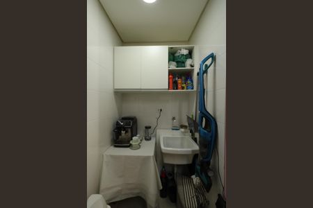 Área de Serviço de apartamento à venda com 1 quarto, 37m² em Osvaldo Cruz, São Caetano do Sul