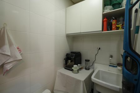 Área de Serviço de apartamento à venda com 1 quarto, 37m² em Osvaldo Cruz, São Caetano do Sul