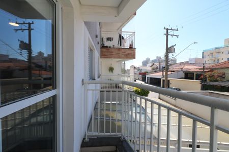 Varanda de apartamento à venda com 1 quarto, 37m² em Osvaldo Cruz, São Caetano do Sul