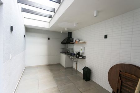 Studio para alugar com 30m², 2 quartos e sem vaga Studio para alugar com 30m², 2 quartos e sem vagaÁrea comum - Churrasqueira
