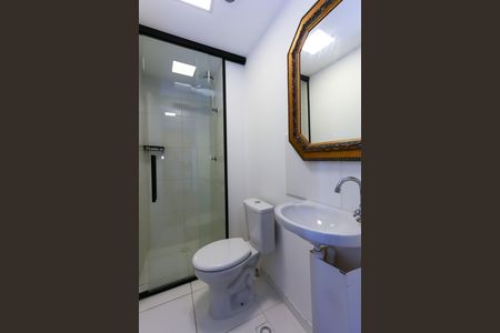 Studio para alugar com 30m², 2 quartos e sem vaga Studio para alugar com 30m², 2 quartos e sem vagaBanheiro