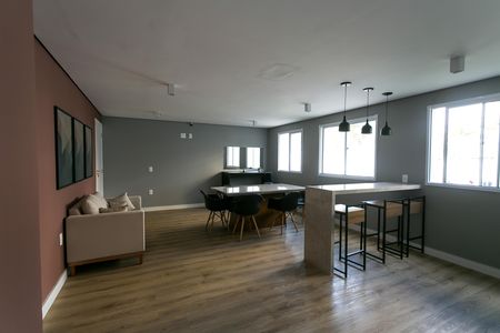 Studio para alugar com 30m², 2 quartos e sem vaga Studio para alugar com 30m², 2 quartos e sem vagaÁrea comum - Salão de festas