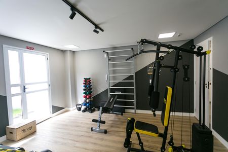 Studio para alugar com 30m², 2 quartos e sem vaga Studio para alugar com 30m², 2 quartos e sem vagaÁrea comum - Academia