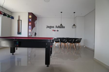 Área comum - Sala de Jogos de apartamento para alugar com 3 quartos, 62m² em Conjunto Residencial Flamboyant, São José dos Campos