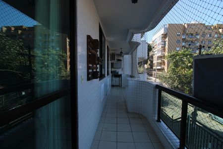 Sala - Varanda de apartamento à venda com 2 quartos, 88m² em Pechincha, Rio de Janeiro
