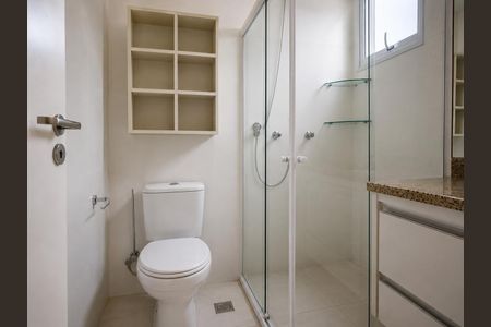 Banheiro de apartamento para alugar com 3 quartos, 105m² em Parque Campolim, Sorocaba