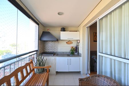 Varanda Gourmet de apartamento à venda com 3 quartos, 116m² em Vila Clementino, São Paulo