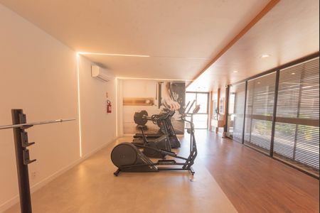 Área comum - Academia de casa de condomínio à venda com 3 quartos, 210m² em Parque Nova Campinas, Campinas