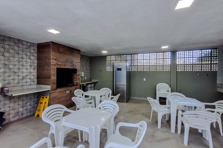 Área comum - Churrasqueira de apartamento à venda com 1 quarto, 36m² em Liberdade, São Paulo