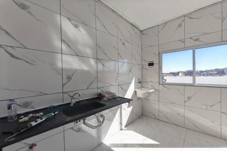 Cozinha de casa para alugar com 1 quarto, 50m² em Residencial Cittá Di Salerno, Campinas