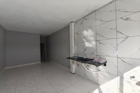 Cozinha de casa para alugar com 1 quarto, 50m² em Residencial Cittá Di Salerno, Campinas