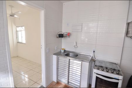 Cozinha de apartamento para alugar com 1 quarto, 40m² em Tijuca, Rio de Janeiro