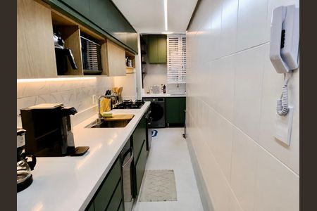 Cozinha de apartamento à venda com 3 quartos, 106m² em Botafogo, Rio de Janeiro