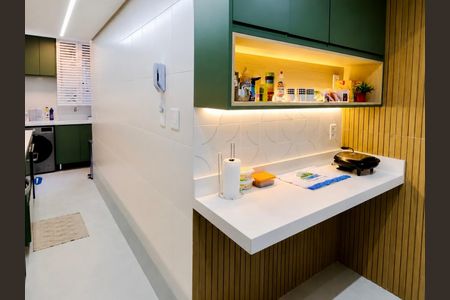 Cozinha de apartamento à venda com 3 quartos, 106m² em Botafogo, Rio de Janeiro