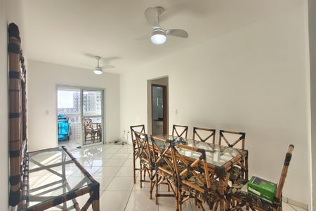 Sala de apartamento para alugar com 2 quartos, 75m² em Guilhermina, Praia Grande