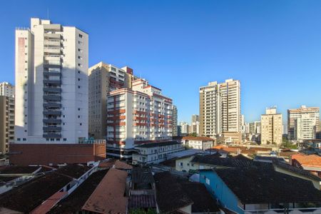 Vista da Sacada  de apartamento para alugar com 2 quartos, 75m² em Guilhermina, Praia Grande