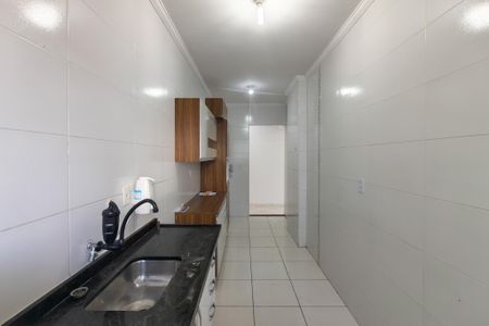 Cozinha  de apartamento para alugar com 2 quartos, 75m² em Guilhermina, Praia Grande
