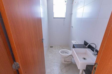 banheiro de apartamento para alugar com 2 quartos, 2700m² em Santa Branca, Belo Horizonte