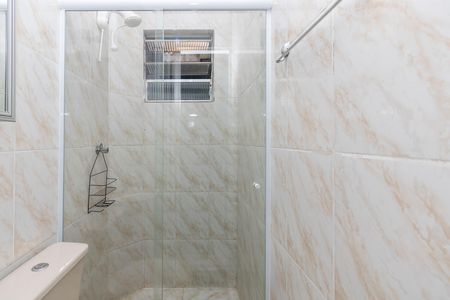 Banheiro de kitnet/studio para alugar com 1 quarto, 20m² em Santo Amaro, São Paulo