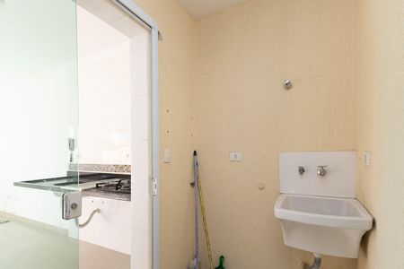 Área de Serviço de apartamento para alugar com 2 quartos, 52m² em Vila Gustavo, São Paulo