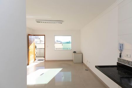 Sala / Cozinha de apartamento para alugar com 2 quartos, 52m² em Vila Gustavo, São Paulo
