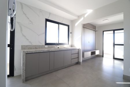 Cozinha de apartamento para alugar com 3 quartos, 82m² em Santa Mônica, Uberlândia