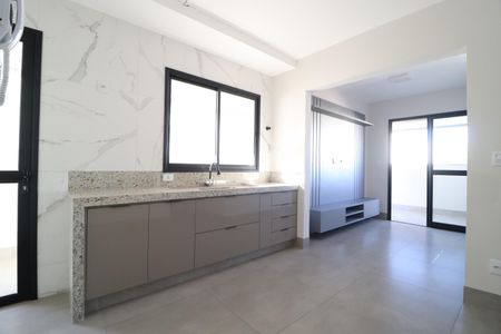Cozinha de apartamento para alugar com 3 quartos, 82m² em Santa Mônica, Uberlândia