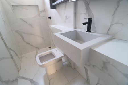 Apartamento para alugar com 82m², 3 quartos e 2 vagasBanheiro Social
