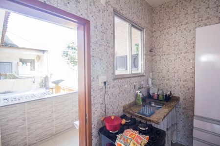Cozinha e Área de Serviço de apartamento à venda com 2 quartos, 63m² em Realengo, Rio de Janeiro