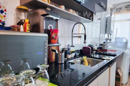Apartamento à venda com 55m², 2 quartos e 1 vagaCozinha 