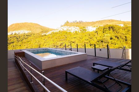 Area Comum - Piscina de apartamento à venda com 3 quartos, 107m² em Buritis, Belo Horizonte
