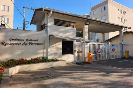 Fachada do Condomínio de apartamento para alugar com 2 quartos, 48m² em Recanto Fortuna, Campinas