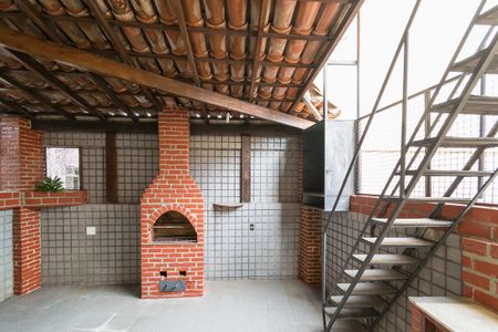Varanda gourmet de casa à venda com 2 quartos, 70m² em Penha, Rio de Janeiro