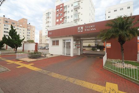 Apartamento para alugar com 56m², 2 quartos e 1 vagaFachada e portaria