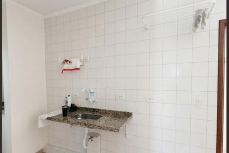 Cozinha de apartamento à venda com 2 quartos, 47m² em Campanário, Diadema
