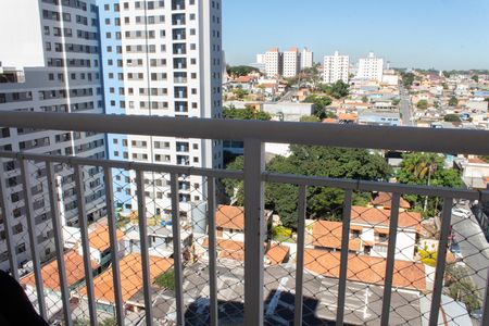 Vista da Suíte de apartamento para alugar com 1 quarto, 28m² em Vila das Belezas, São Paulo