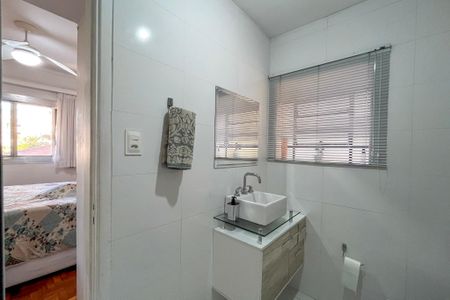 Banheiro da Suíte de apartamento à venda com 4 quartos, 100m² em Vila Gumercindo, São Paulo