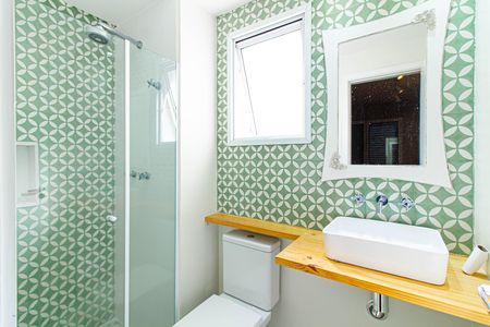 Apartamento para alugar com 65m², 2 quartos e 1 vagaBanheiro da Suíte
