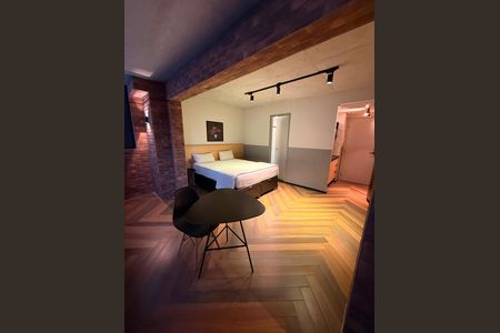 Apartamento à venda com 28m², 1 quarto e sem vaga Apartamento à venda com 28m², 1 quarto e sem vagaSala/Quarto