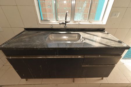 Cozinha de casa para alugar com 1 quarto, 50m² em Vila Apiai, Santo André