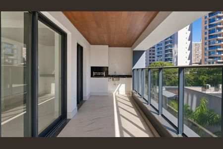 Varanda de apartamento à venda com 3 quartos, 217m² em Cambuí, Campinas