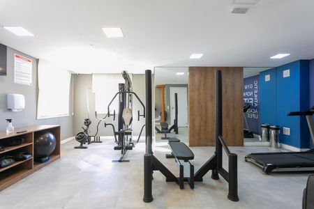 Apartamento para alugar com 33m², 2 quartos e sem vaga Apartamento para alugar com 33m², 2 quartos e sem vagaÁrea comum - Academia