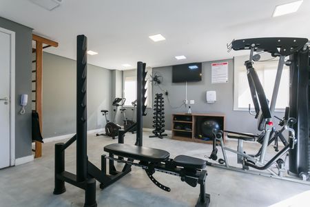 Apartamento para alugar com 33m², 2 quartos e sem vaga Apartamento para alugar com 33m², 2 quartos e sem vagaÁrea comum - Academia