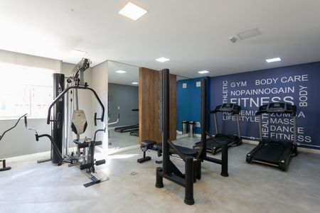 Apartamento para alugar com 33m², 2 quartos e sem vaga Apartamento para alugar com 33m², 2 quartos e sem vagaÁrea comum - Academia