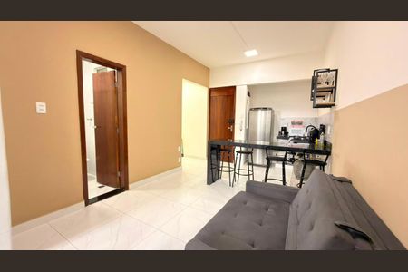 sala de apartamento para alugar com 1 quarto, 50m² em Centro, Belo Horizonte